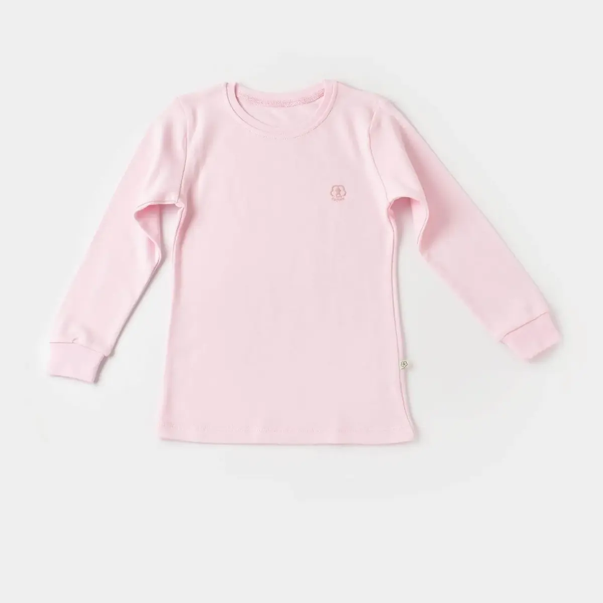 Bibaby Organik Sweatshirt Little Basic Pembe