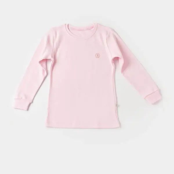 Bibaby Organik Sweatshirt Little Basic Pembe