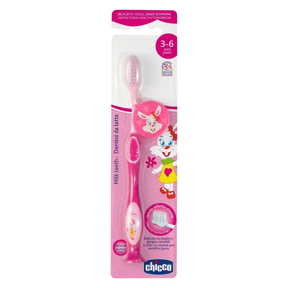 Chicco Diş Fırçası 3-6 Yaş Pembe