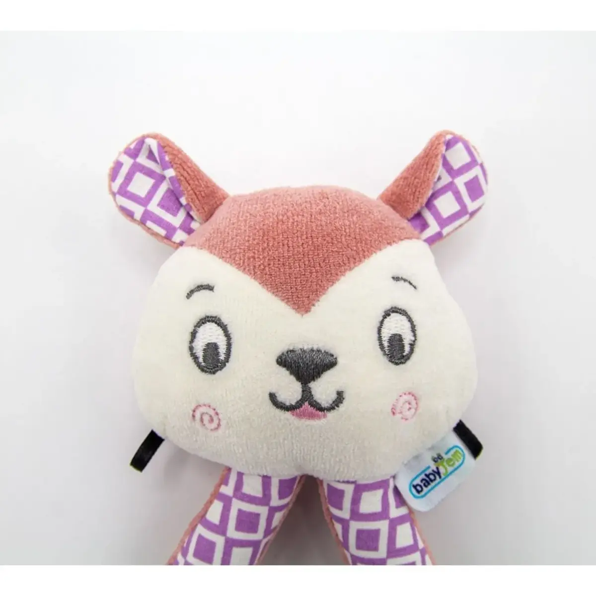 Babyjem Çıngıraklı Kedi Oyun Arkadaşım Gül Kurusu