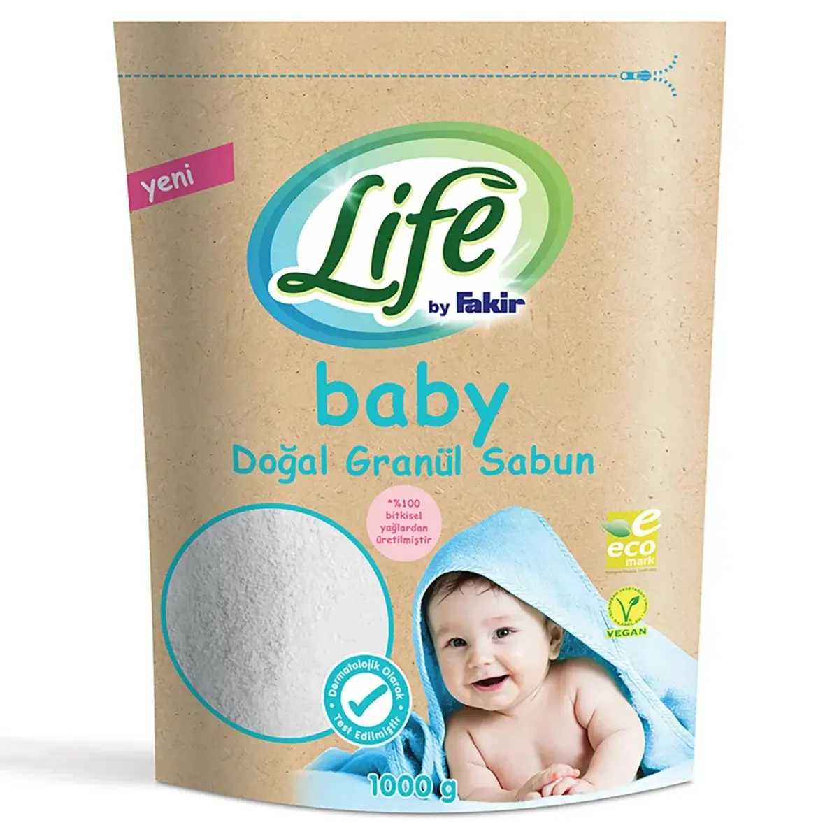 Life by Fakir Baby Doğal Granül Sabun 1000 gr