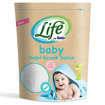 Life by Fakir Baby Doğal Granül Sabun 1000 gr