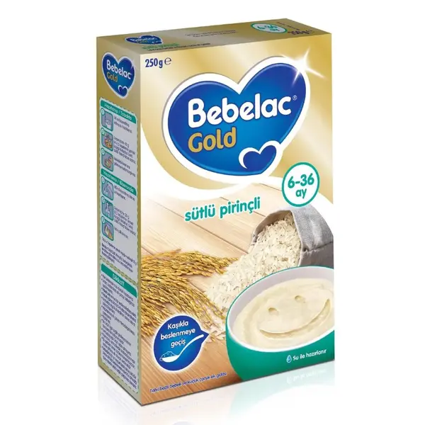 Bebelac Gold Sütlü Pirinçli Kaşık Maması 500 gr
