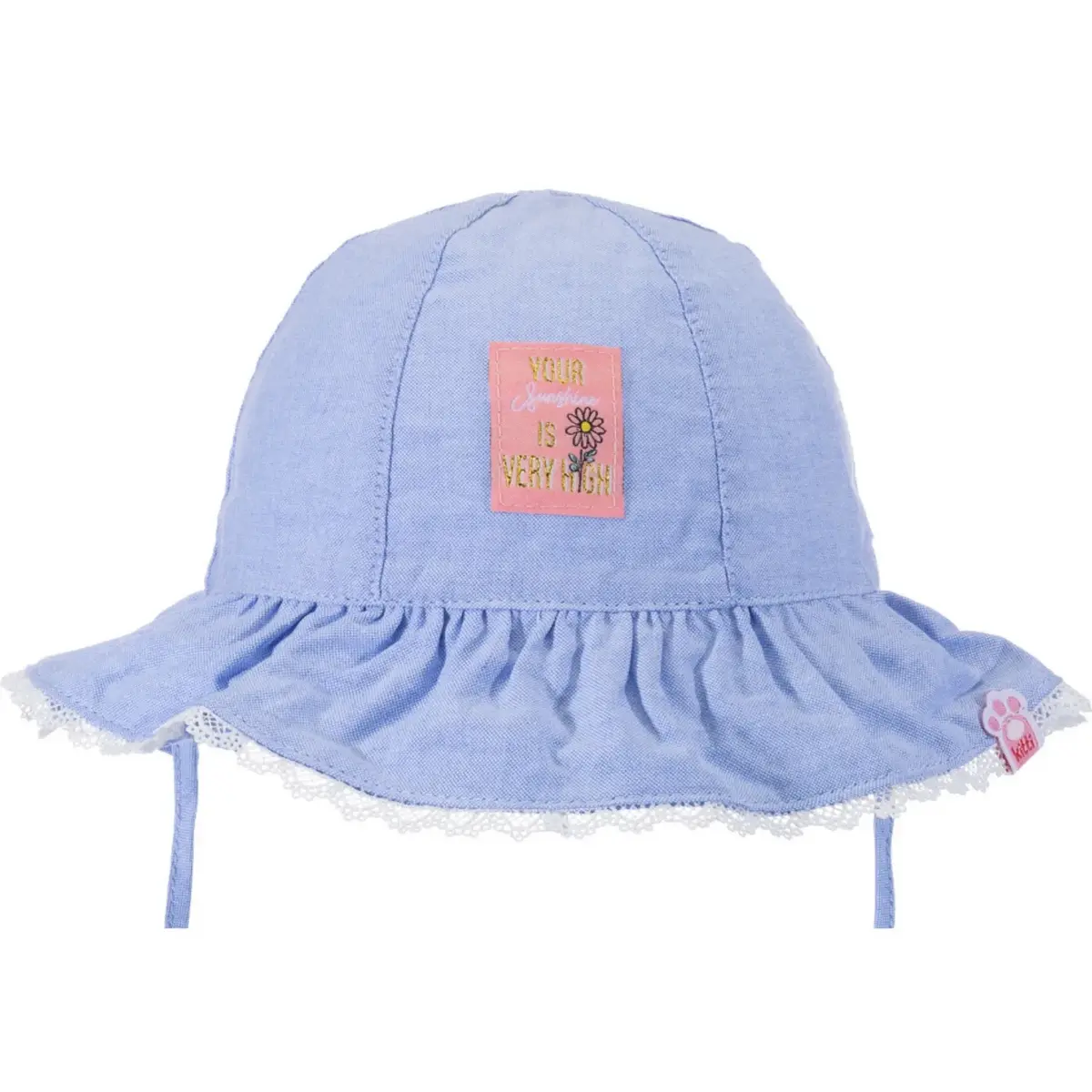 Kitti Şapka Maksi 1-3 Yaş Bebe Mavi