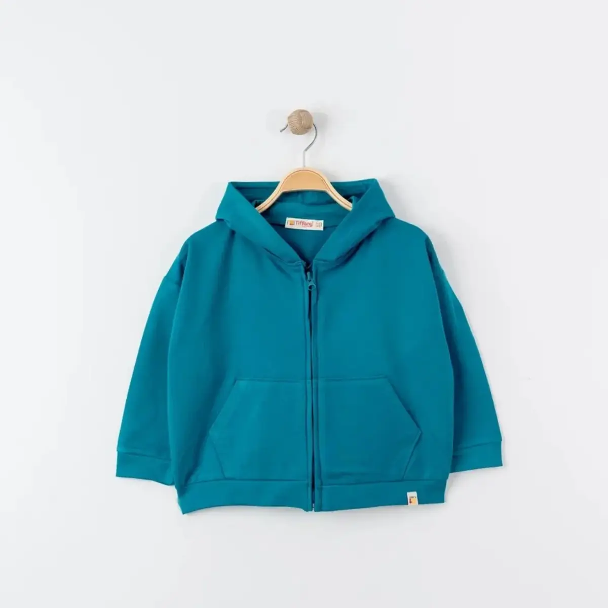 Tiffany Sweatshirt Kapüşonlu Oversize Theme Mint