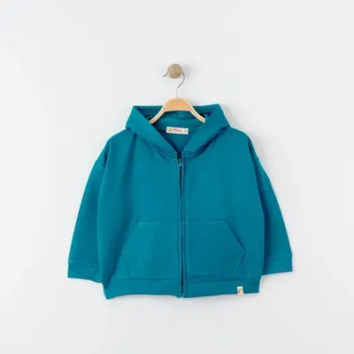 Tiffany Sweatshirt Kapüşonlu Oversize Theme Mint