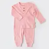 Bibaby Organik 2li Takım Soft Modal Pembe