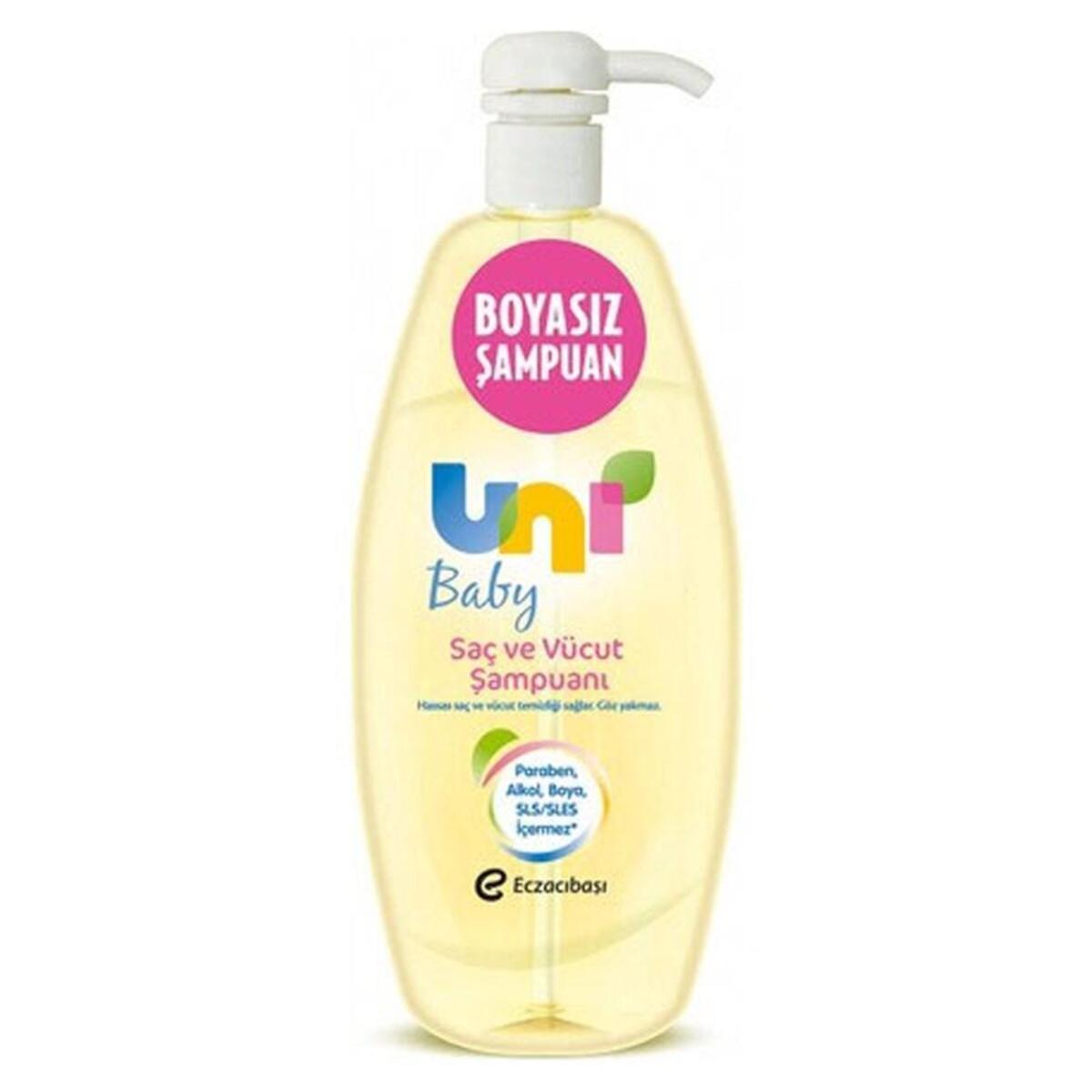 Uni Baby Şeffaf Bebek Şampuanı 900 ml