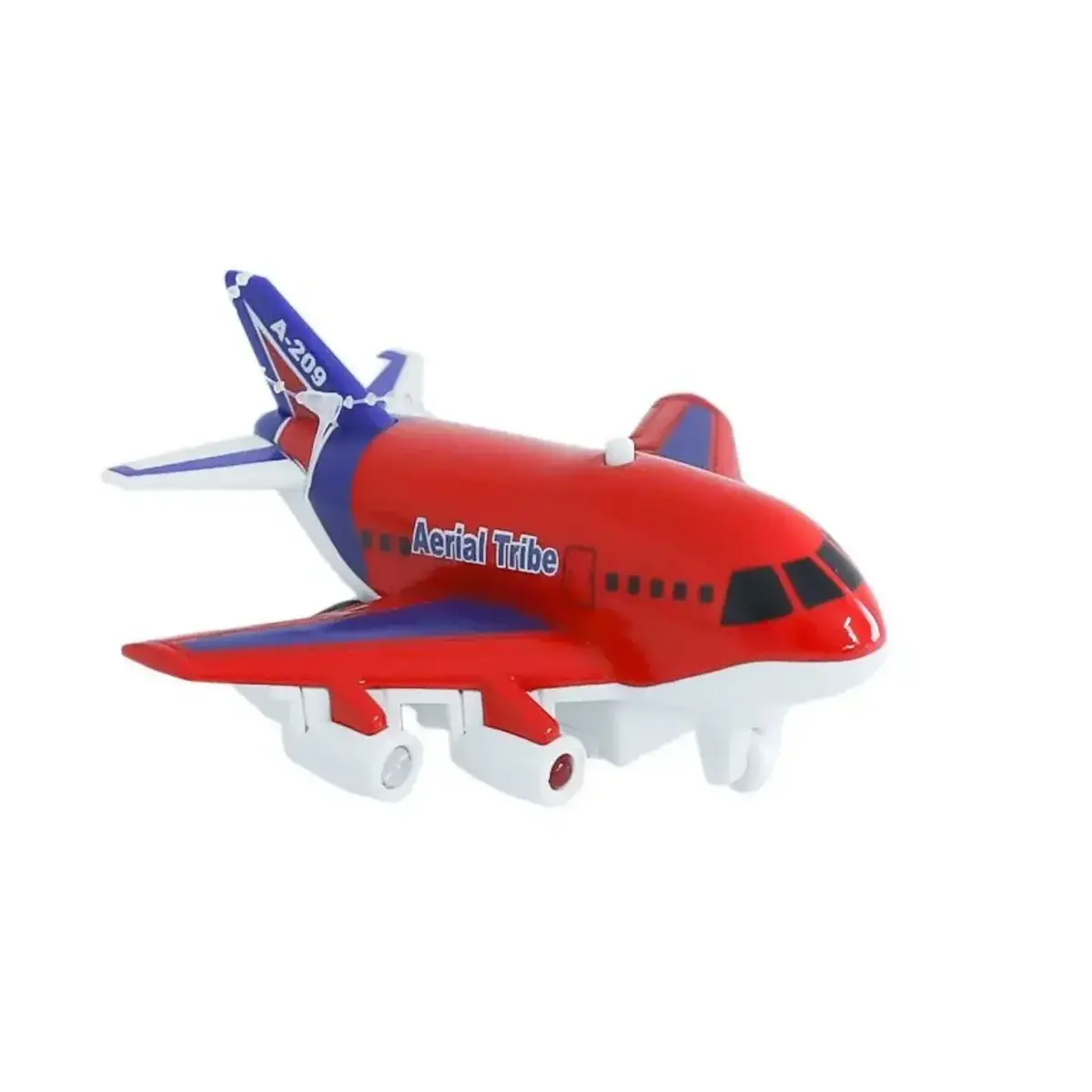 Sesli Işıklı Metal Çekbırak Uçak