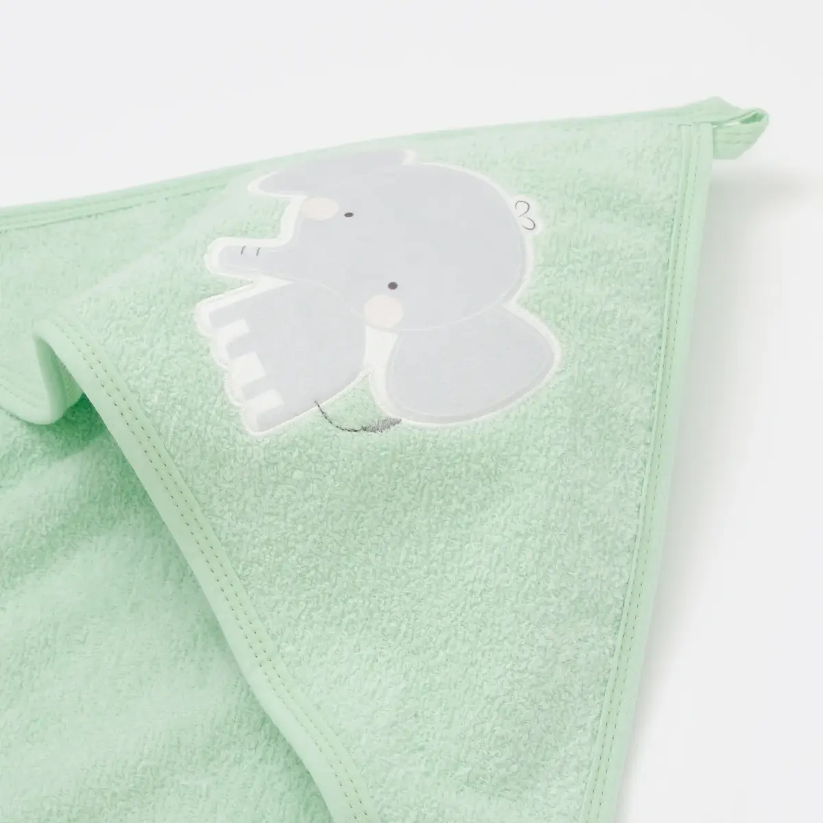 Bibaby Havlu Mini Elephant Yeşil