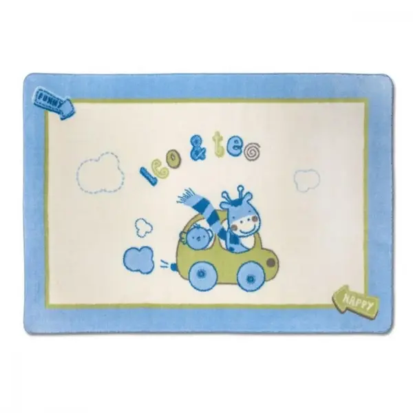 Funna Baby Bebek Odası Halısı Leo Teo 100x150 cm