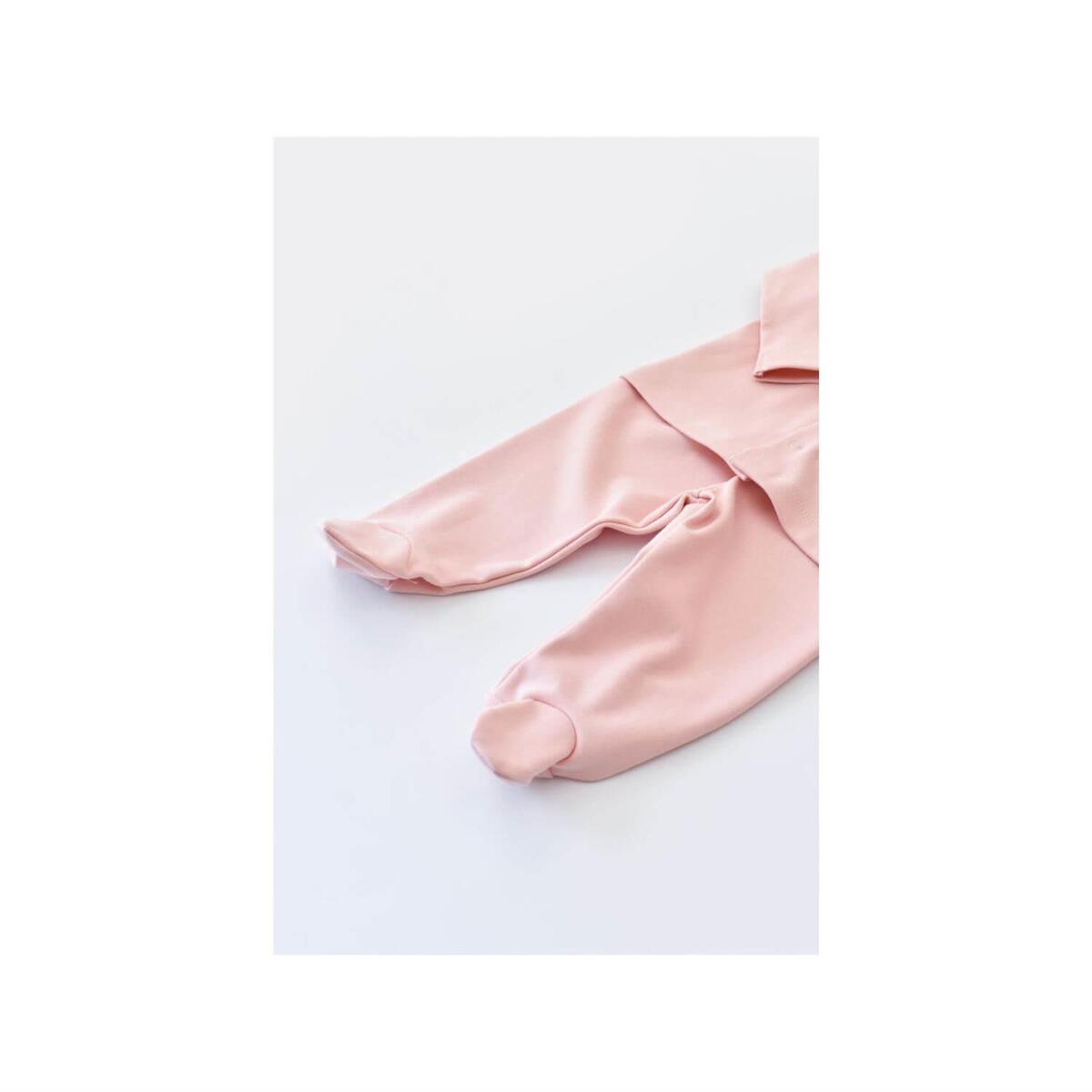 Bibaby Organik Pijama Takımı Live Color Rabbit Somon