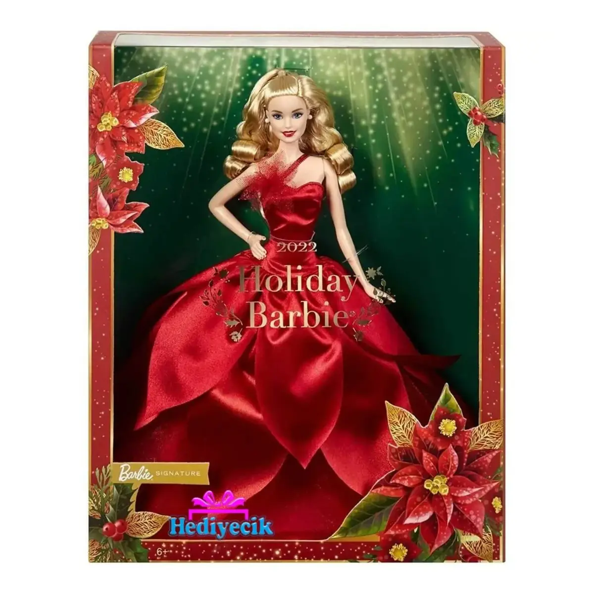 Barbie 2022 Mutlu Yıllar Bebeği Sarışın