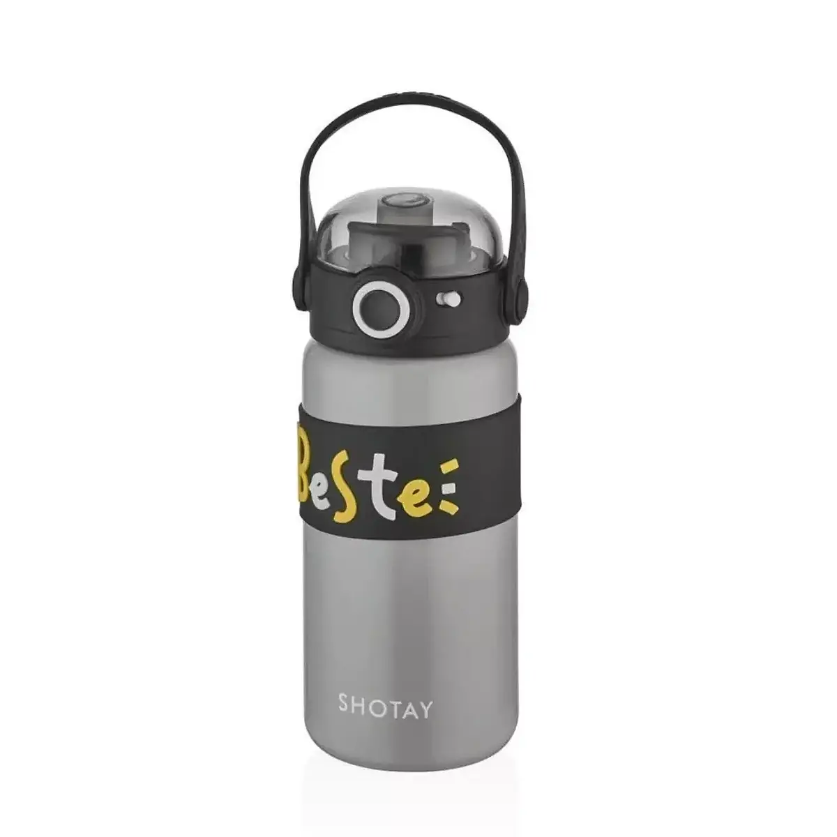 SHOTAY BESTE ÇELİK TERMOS MATARA 500 ML. GRİ