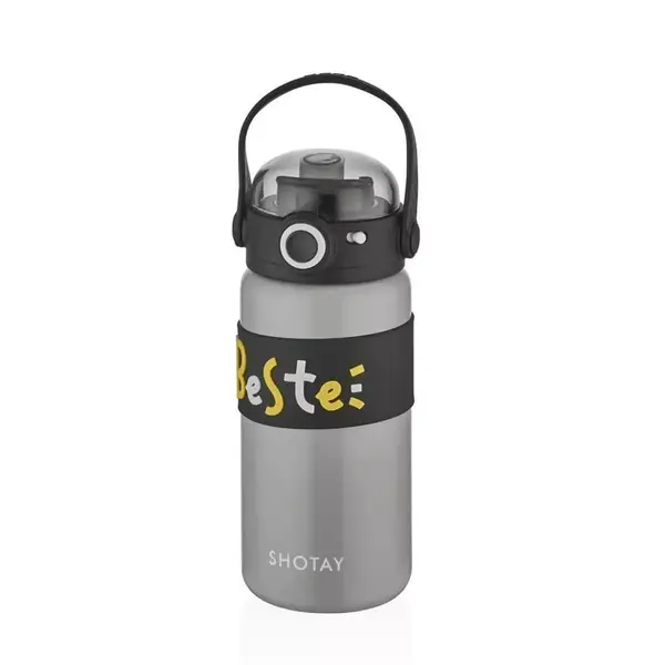 SHOTAY BESTE ÇELİK TERMOS MATARA 500 ML. GRİ
