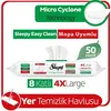 Sleepy Yer Temizlik Havlusu Beyaz Sabun Katkılı Mop Uyumlu 50li