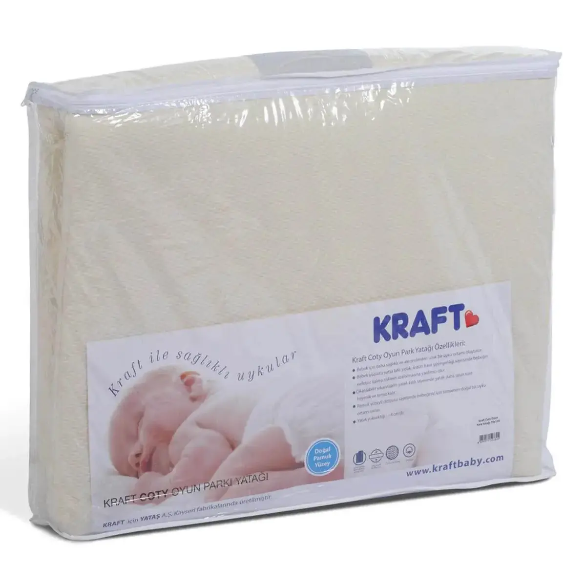 Kraft Coty Pamuk Oyun Parkı Yatağı 70x110 cm