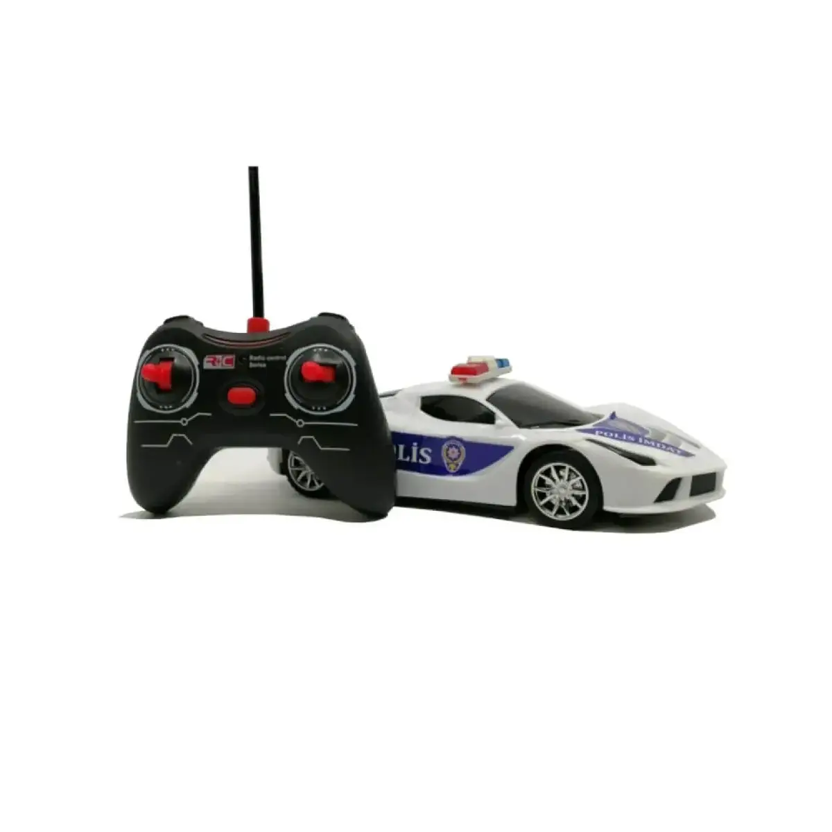 Uzaktan Kumandalı Full Fonksiyon Polis Arabası 1/20