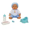 Bebelou Tuvalet Zamanı Bebek Set Sesli 35 Cm