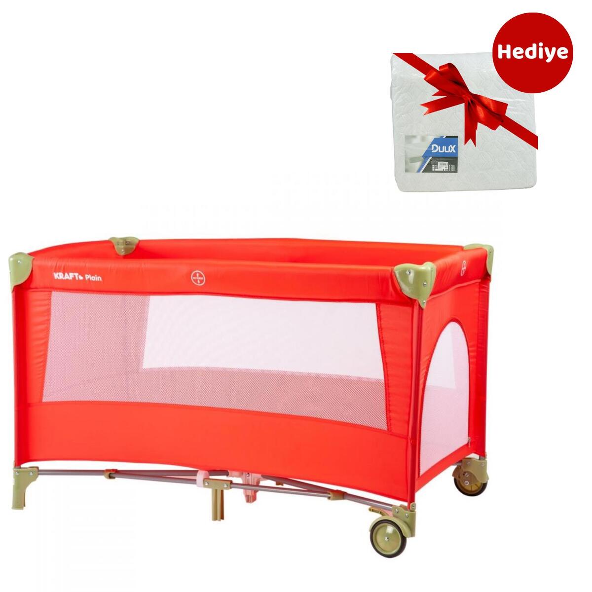 Kraft Plain Oyun Parkı 60x120 cm Red