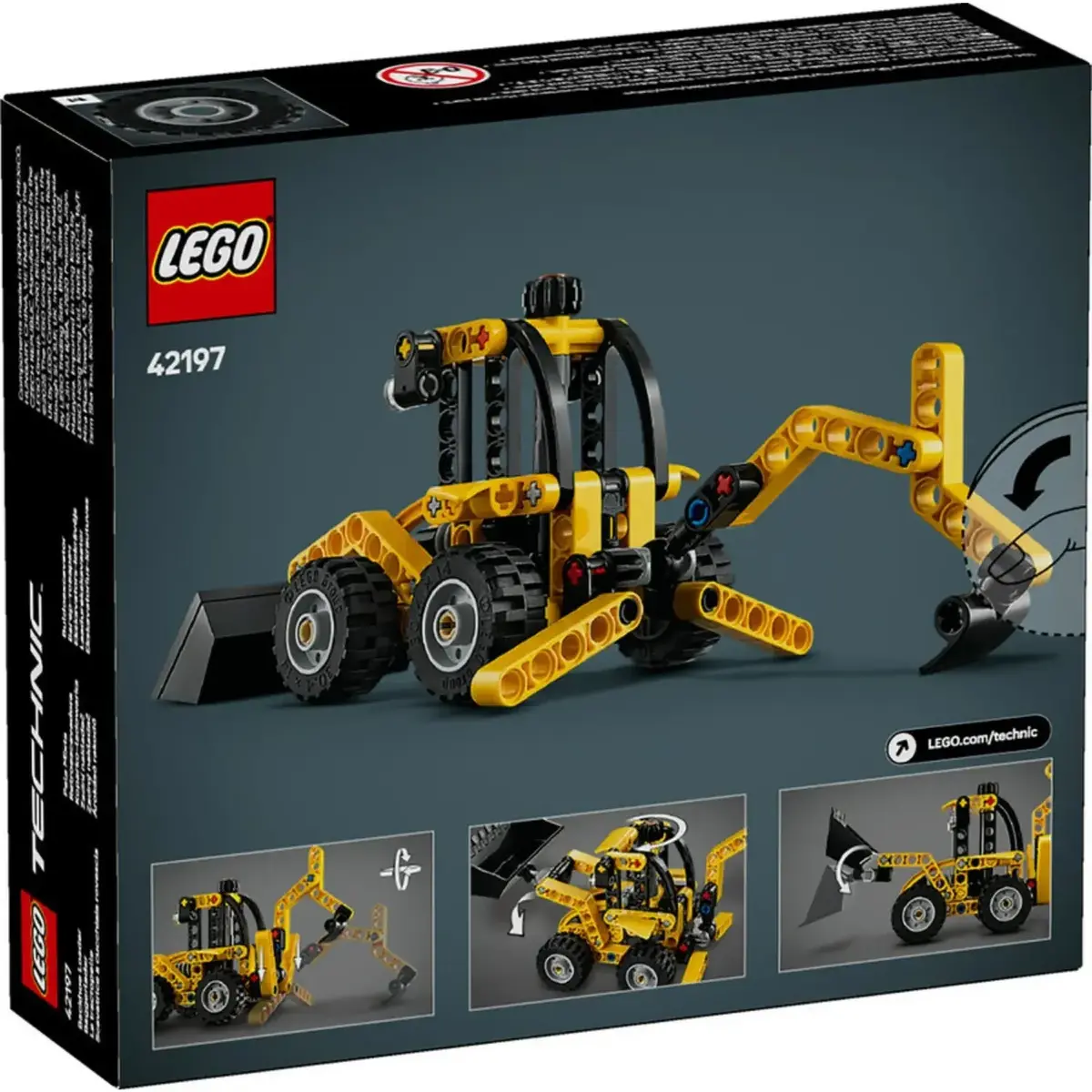 LEGO Technic Kazıcı Yükleyici 42197