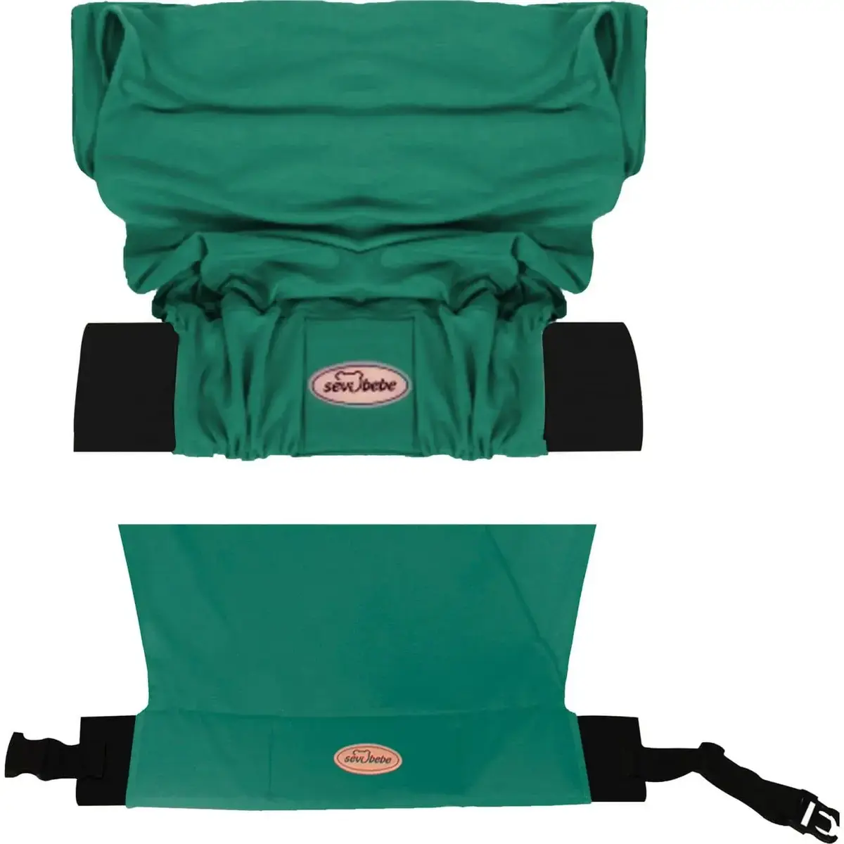 Sevi Bebe Bel Destekli Sling Turkuaz