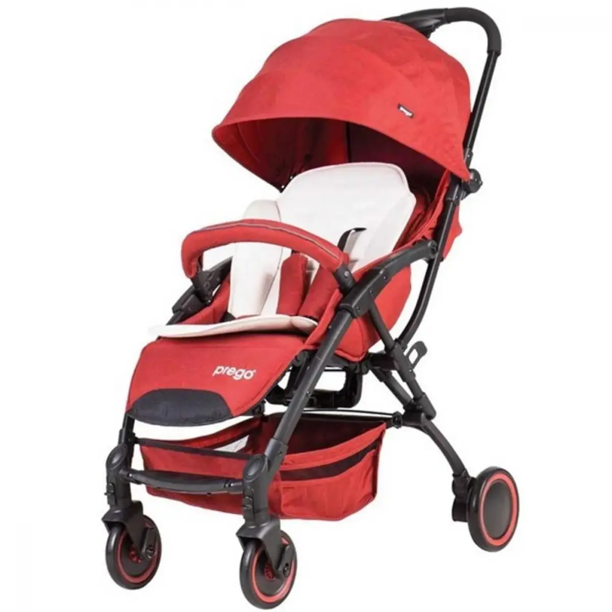 Prego Smart Fold Bebek Arabası Kırmızı