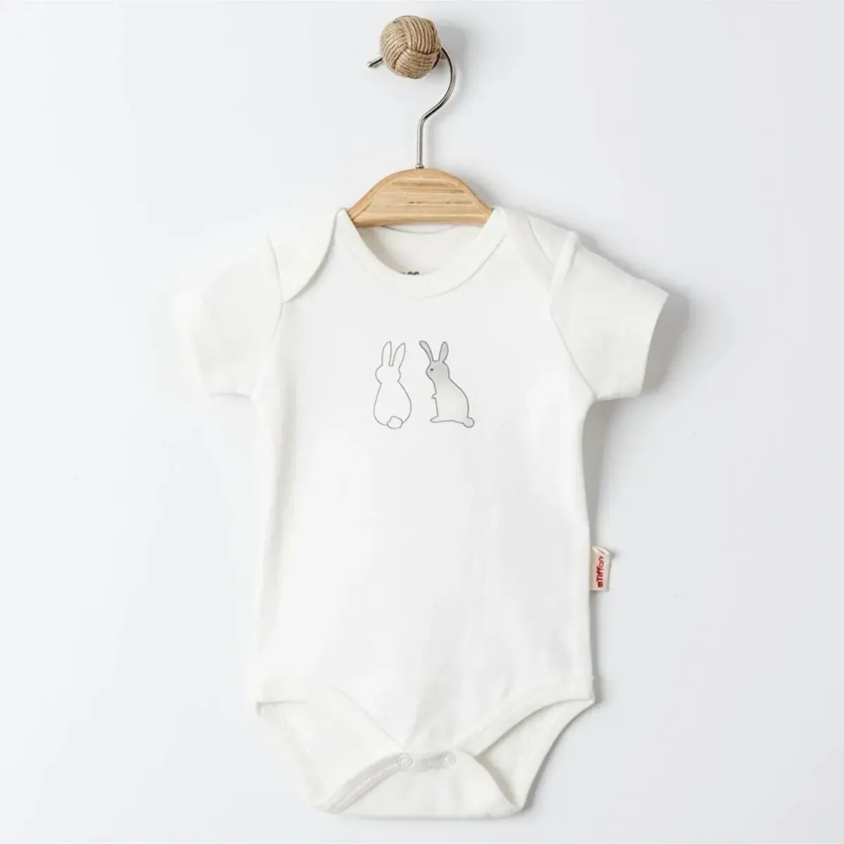 Tiffany Body Kısa Kol 3lü Rabbit Theme