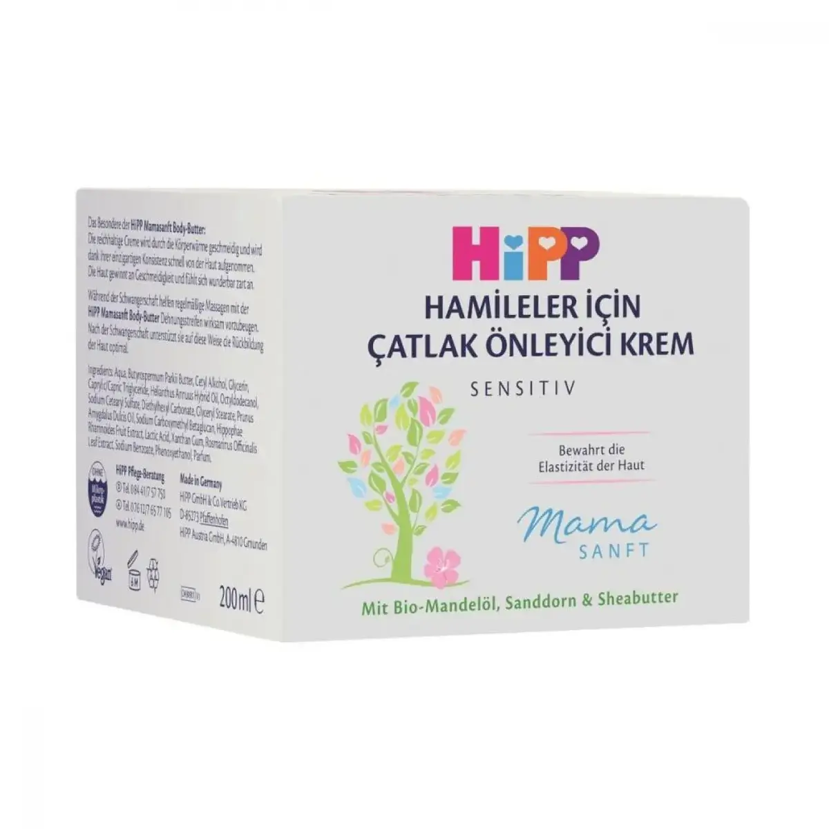 Hipp Hamileler İçin Çatlak Önleyici Krem 200 ml