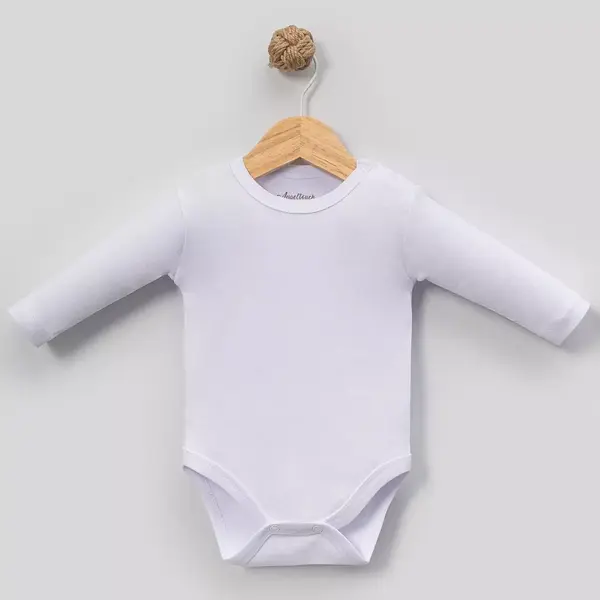 Angeltouch Body Uzun Kol Penye Beyaz