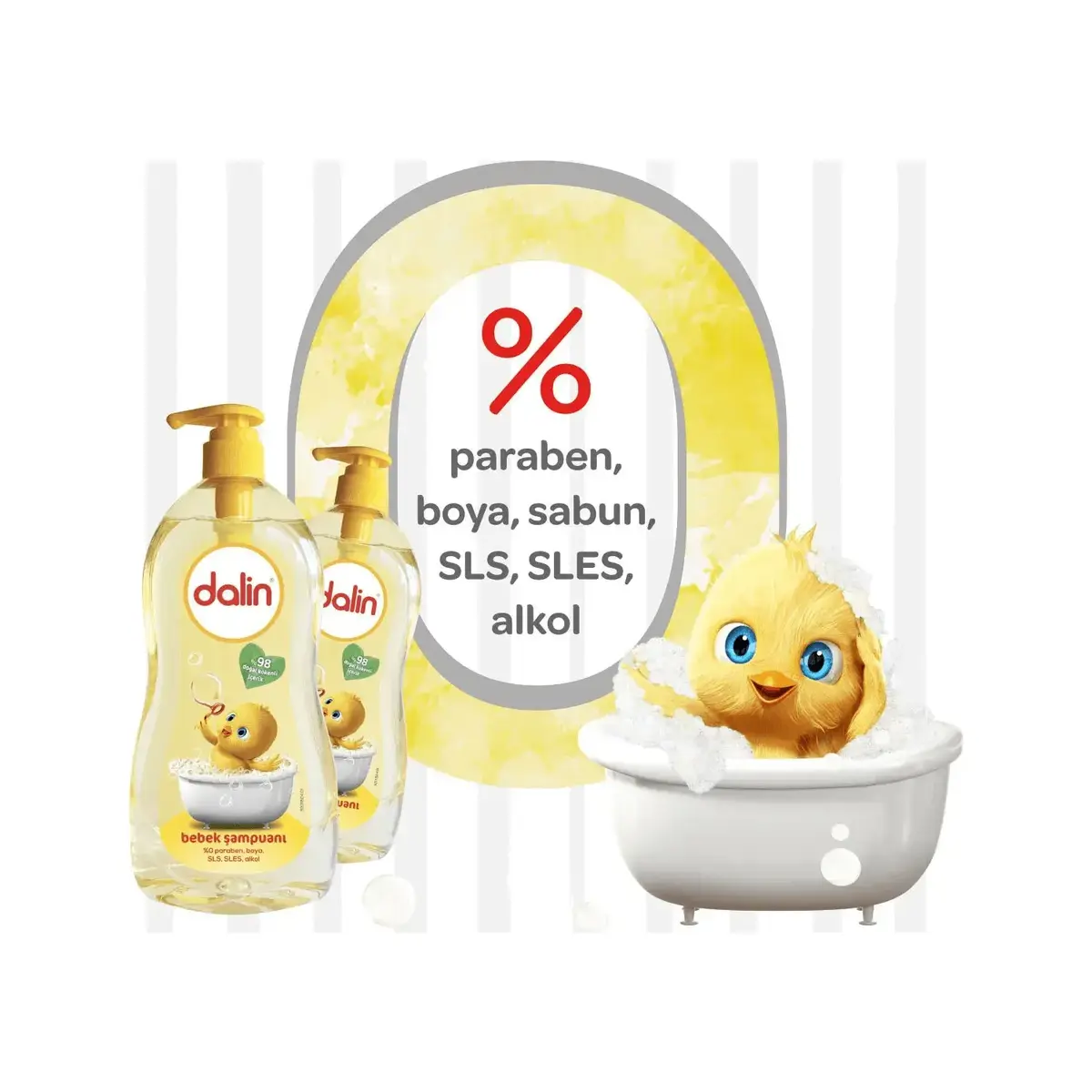 Dalin Klasik Bebek Şampuanı 700 ml x3 Adet