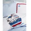 Cottonbox Punch Nakış Bebek Nevresim Takımı Miniyo Mavi