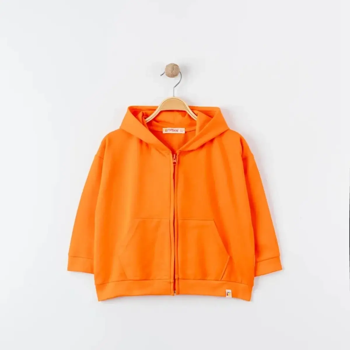 Tiffany Sweatshirt Kapüşonlu Oversize Theme Turuncu Tiffany Sweatshirt Kapüşonlu Oversize Theme Turuncu