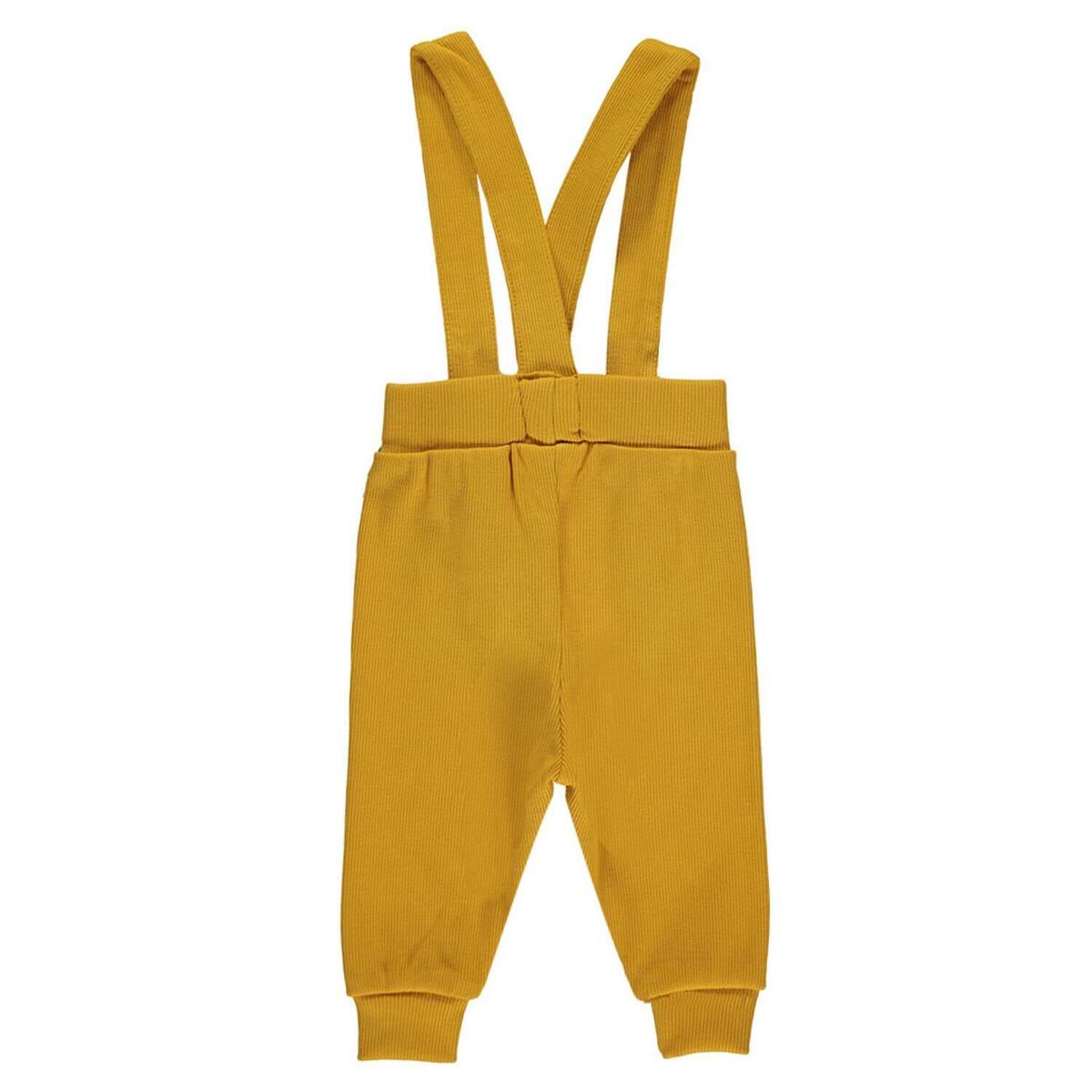 Overdo Pantolon Kaşkorseli Hardal