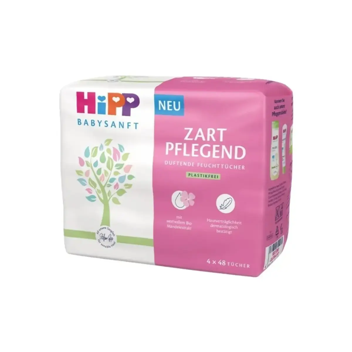 Hipp Temizlik ve Bakım Islak Mendili 4x48li