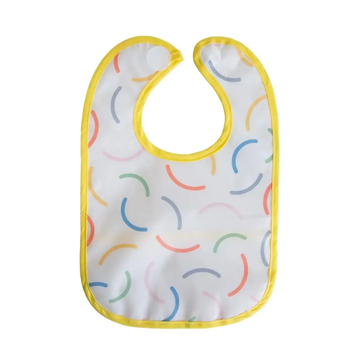 Babyjem Leke Tutmaz Önlük Sarı Gülen Yüz