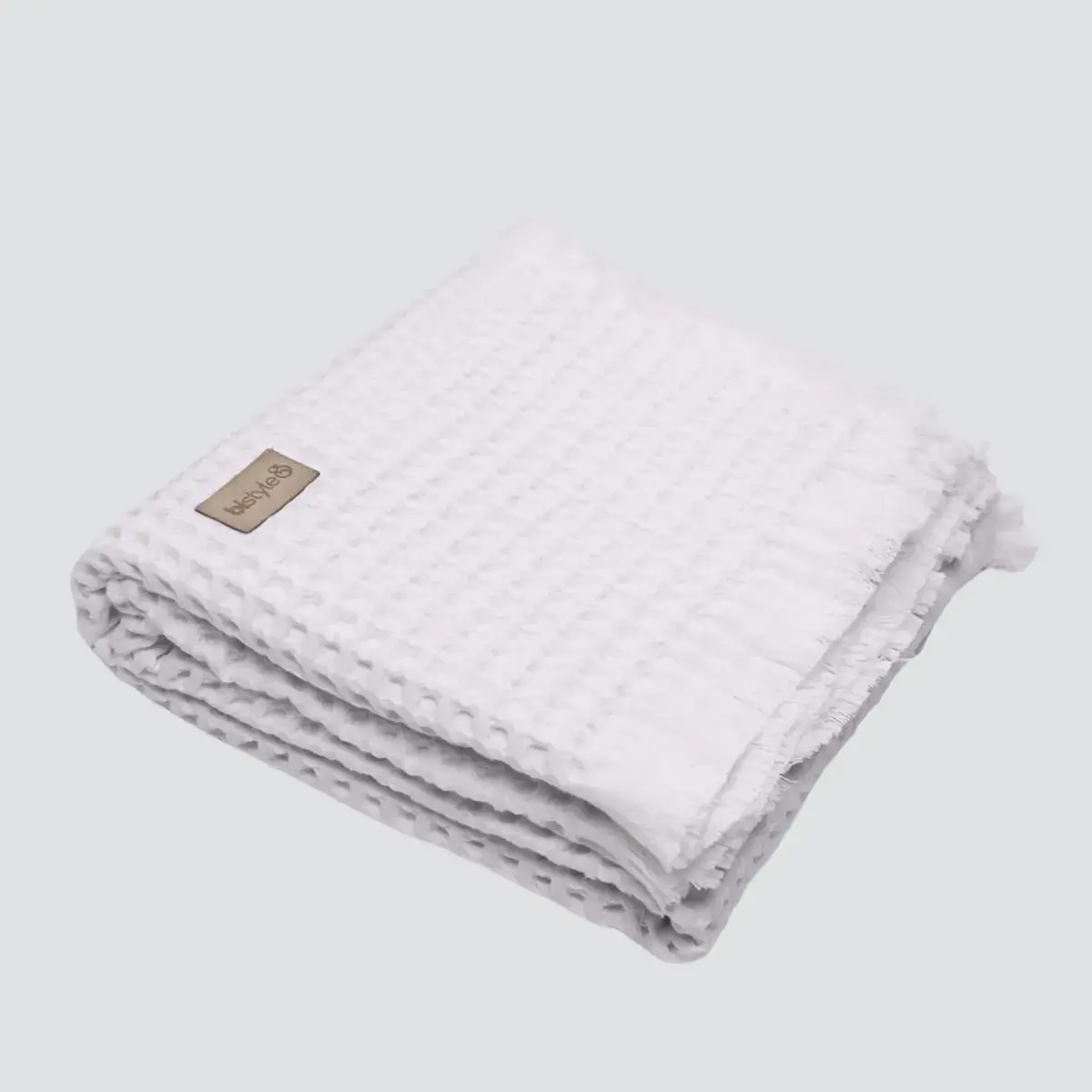 Bistyle Battaniye Pike Style Baby 110x110cm Gri