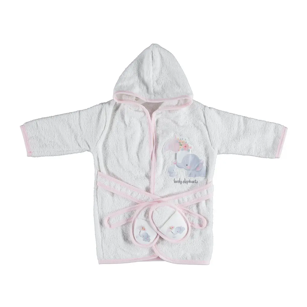 Bibaby Bornoz Takımı 2li Bimini Captain Ekru