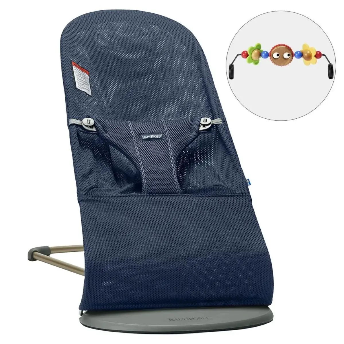 Babybjörn Balance Bliss Ana Kucağı Mesh Oyuncaklı Navy Blue