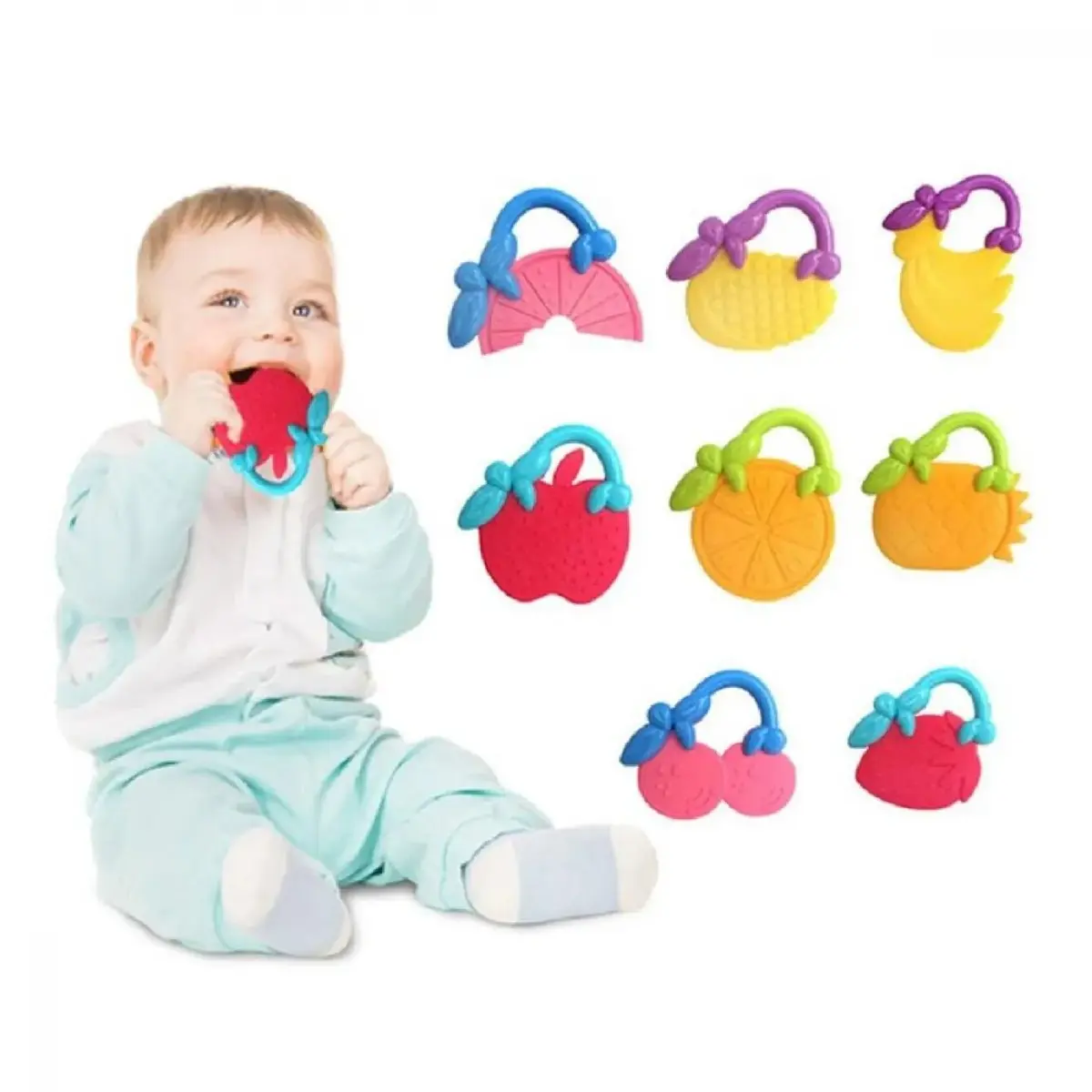 Babycim Meyveli Dişlik 4'lü 
