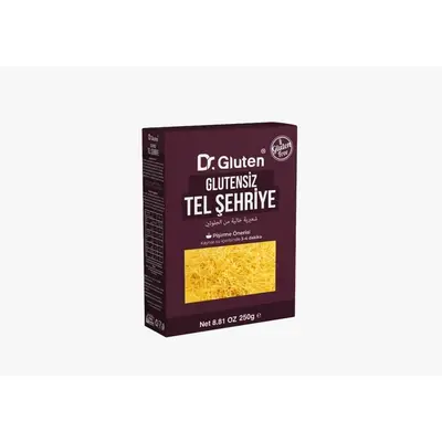 Dr.Gluten Glutensiz Tel Şehriye 250 Gr 