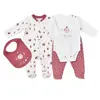 Bibaby Organik Tulum Takımı Tüllü Little Love Rose Dry