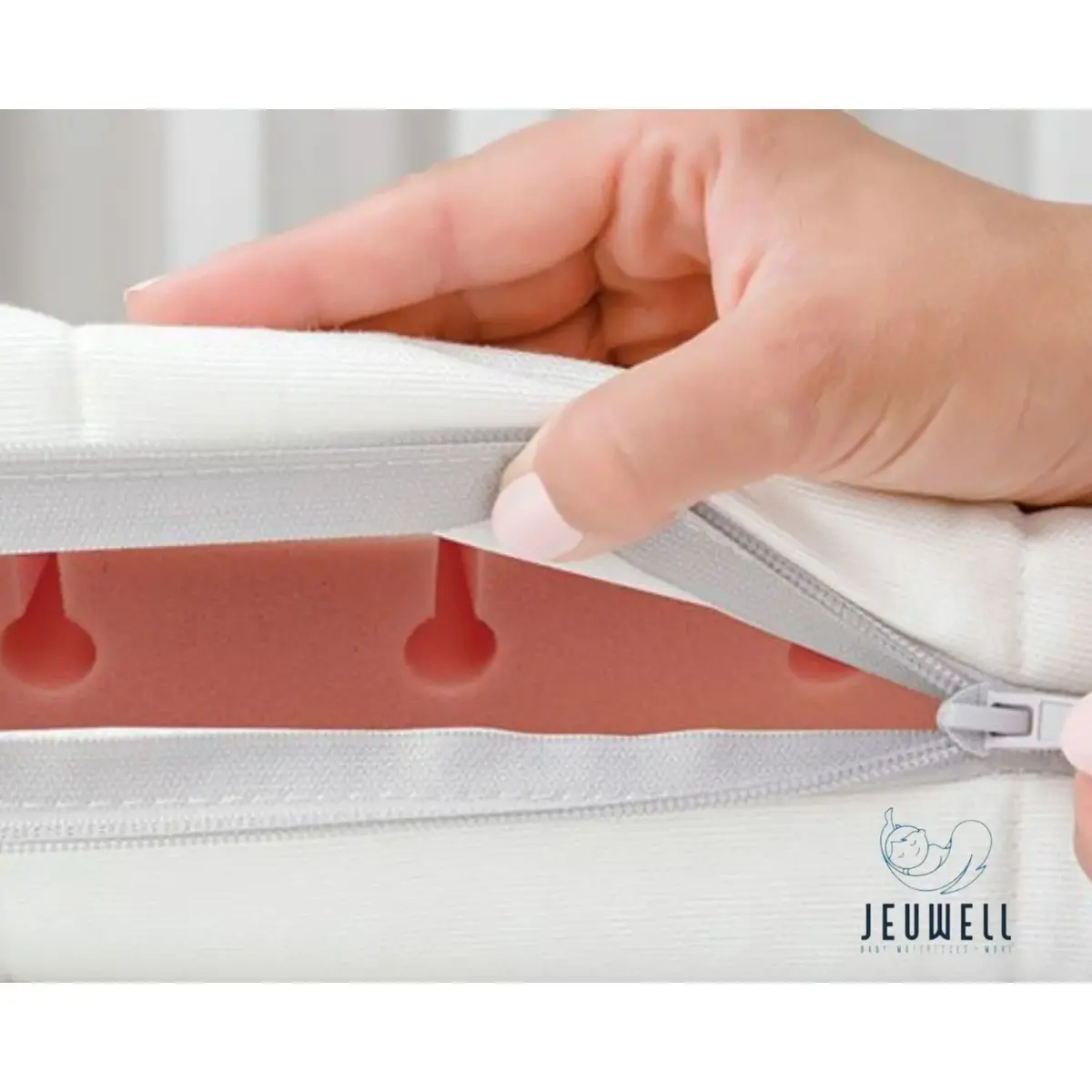 Jeuwell 3D Alezli Sünger Yatak 70x130 Cm