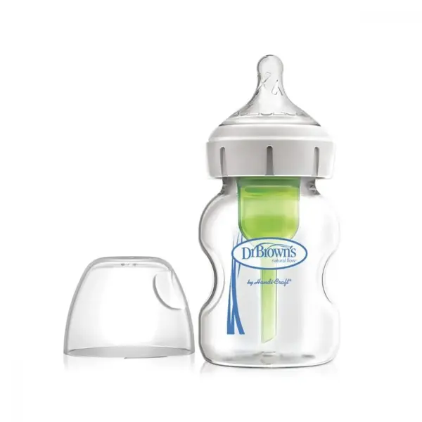 Dr Browns Options+ Geniş Ağız Cam Biberon 150 ml