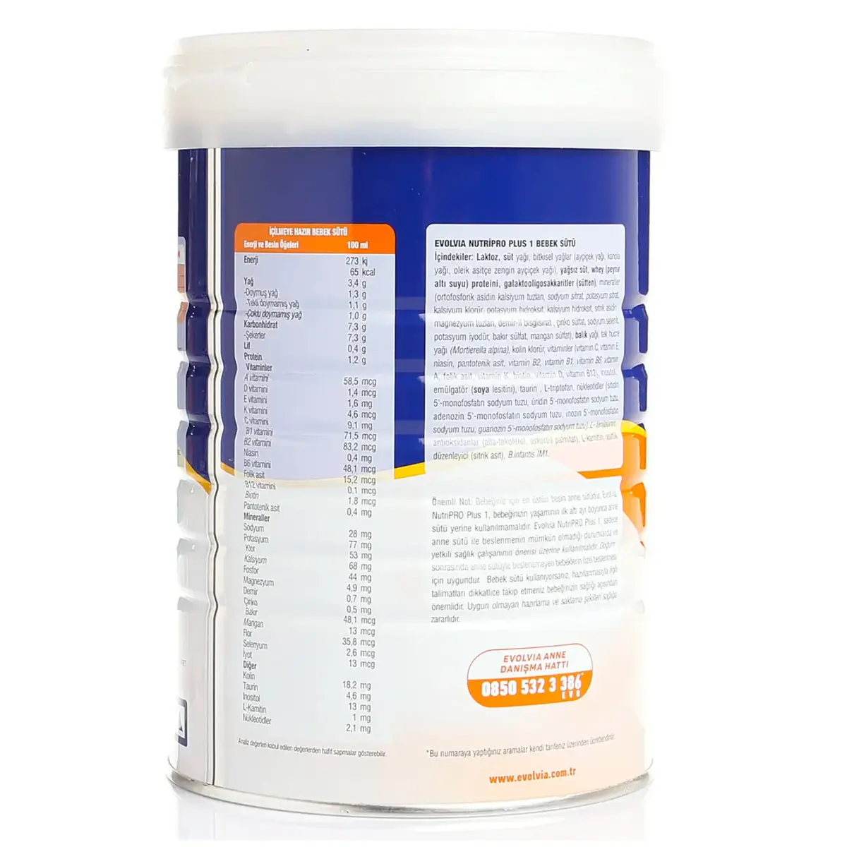 Evolvia Nutripro Plus 1 Devam Sütü 1000 Gr