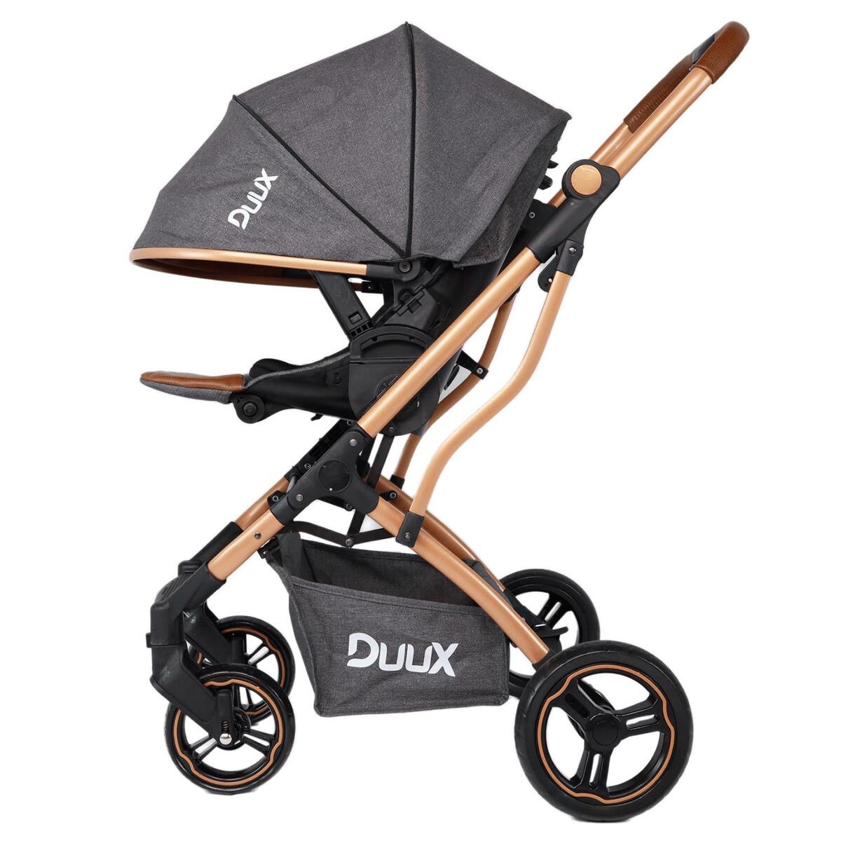 Duux One Travel Sistem Bebek Arabası Gold Antrasit