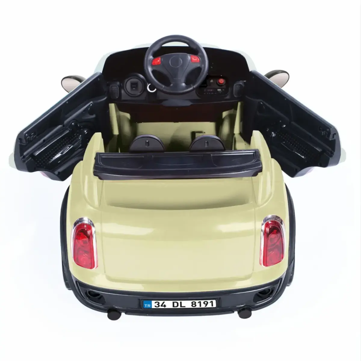 Dolu Coupe Akülü Araba Uzaktan Kumandalı 12V Nuve Yeşil