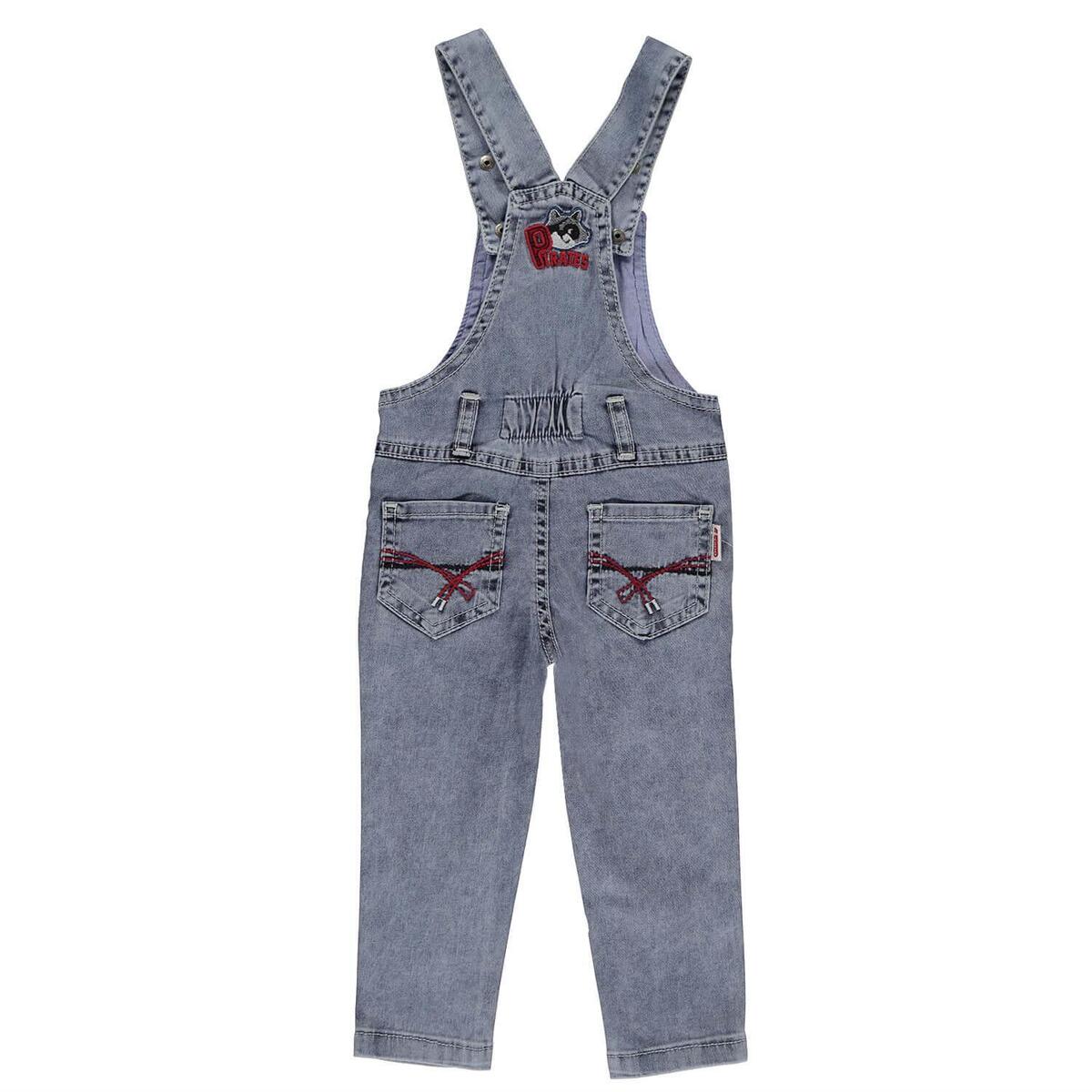 Overdo Salopet Nakışlı Kot