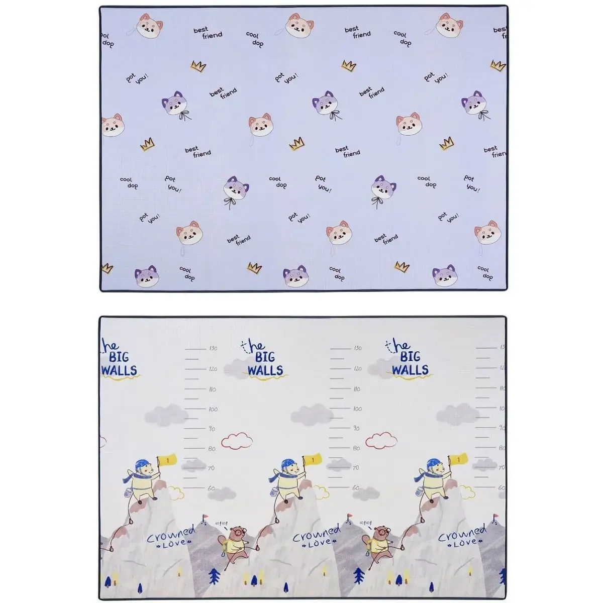 Coolmats Sevimli Kotik-Tırmanışçı Dostlar Oyun Halısı 140x200x1