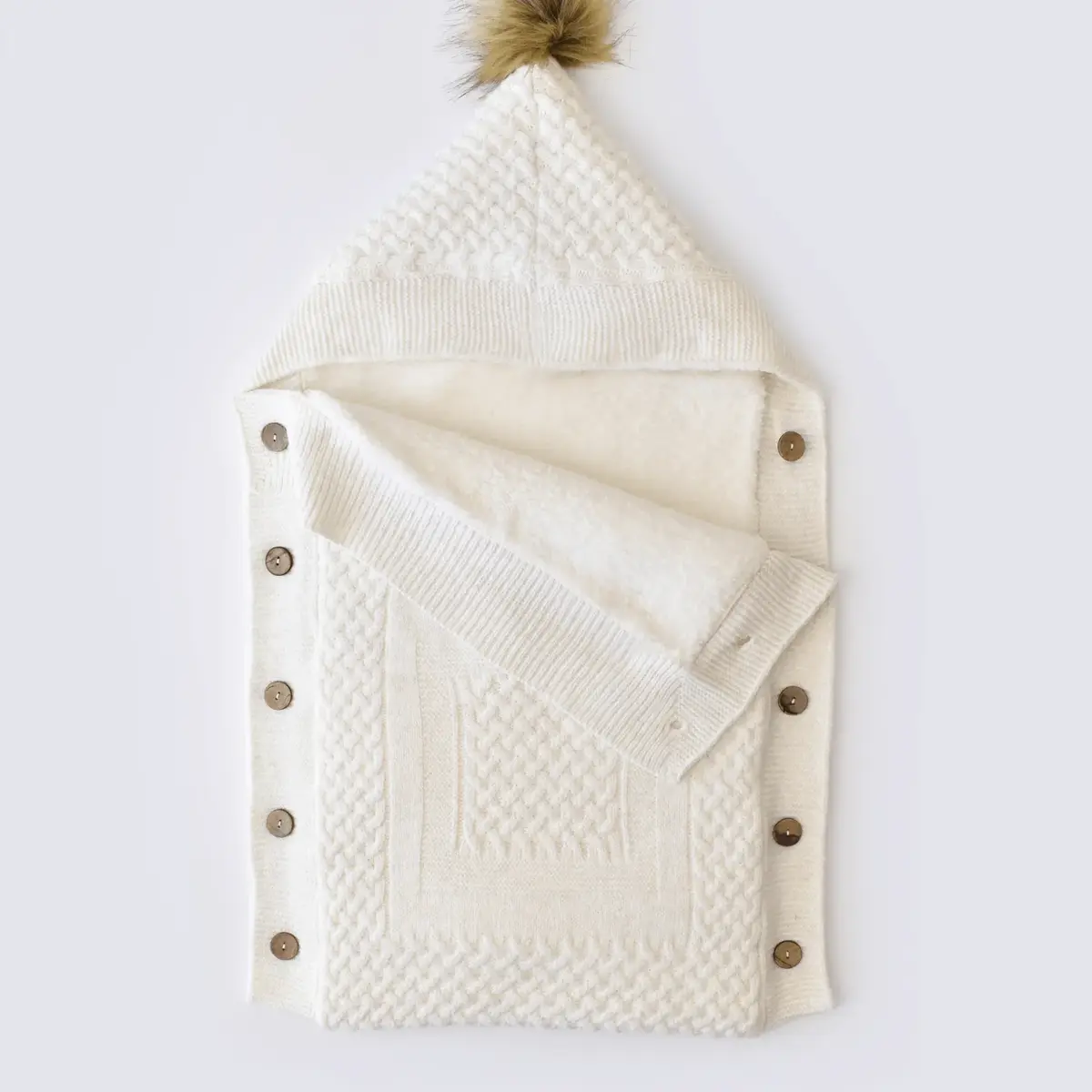 Bibaby Kundak Triko Elegance Ekru